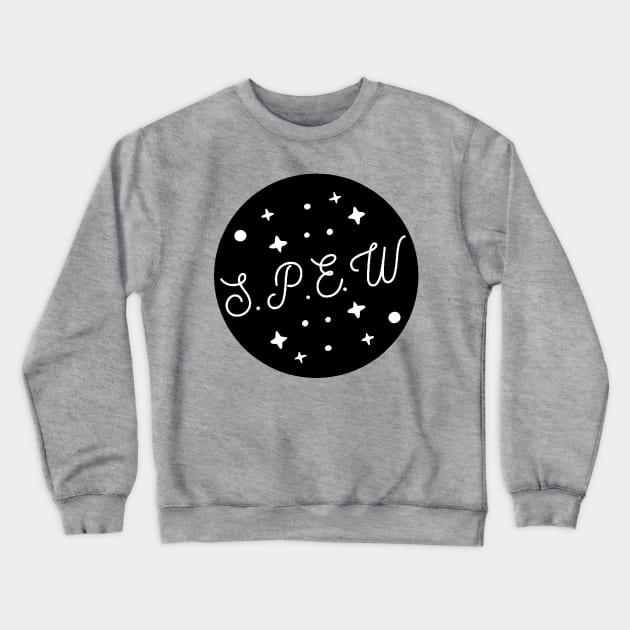 Spew Badge - Eyesasdaggers Crewneck Sweatshirt by eyesasdaggers